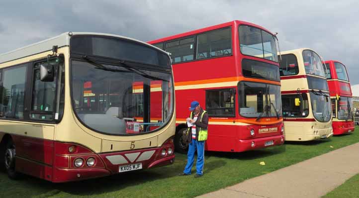 Showbus 2014 First Heritage liveries